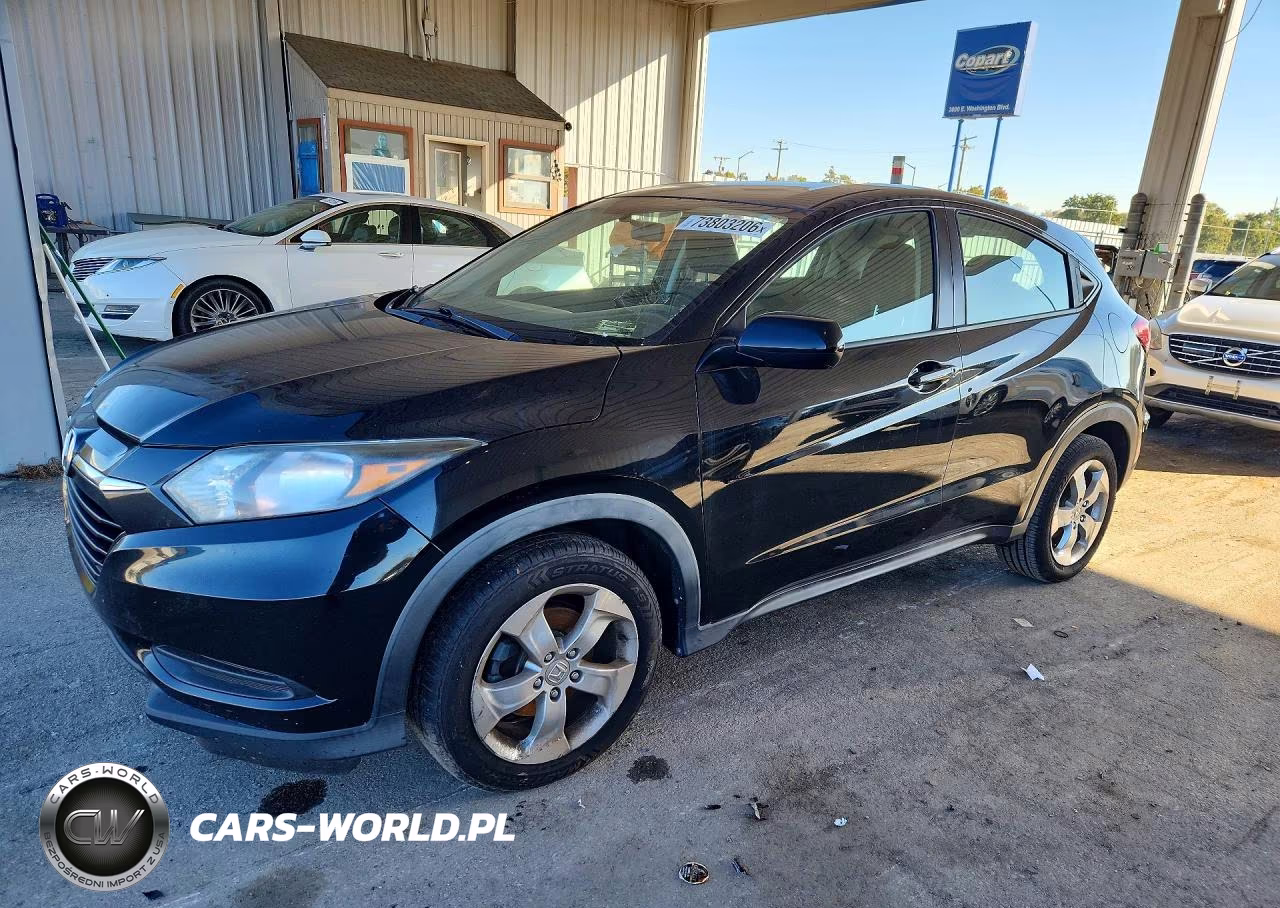 2016 Honda Hr-V Lx VIN:3CZRU6H32GM749607 - 1
