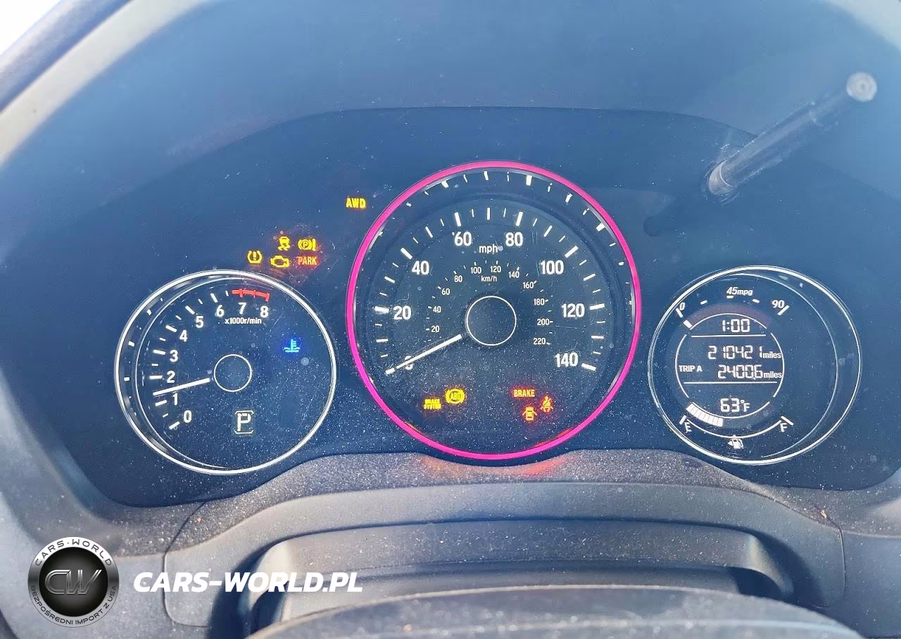 2016 Honda Hr-V Lx VIN:3CZRU6H32GM749607 - 9