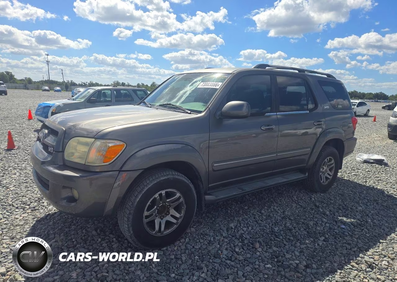 2007 Toyota Sequoia Sr5 VIN:5TDZT34AX7S290144 - 1