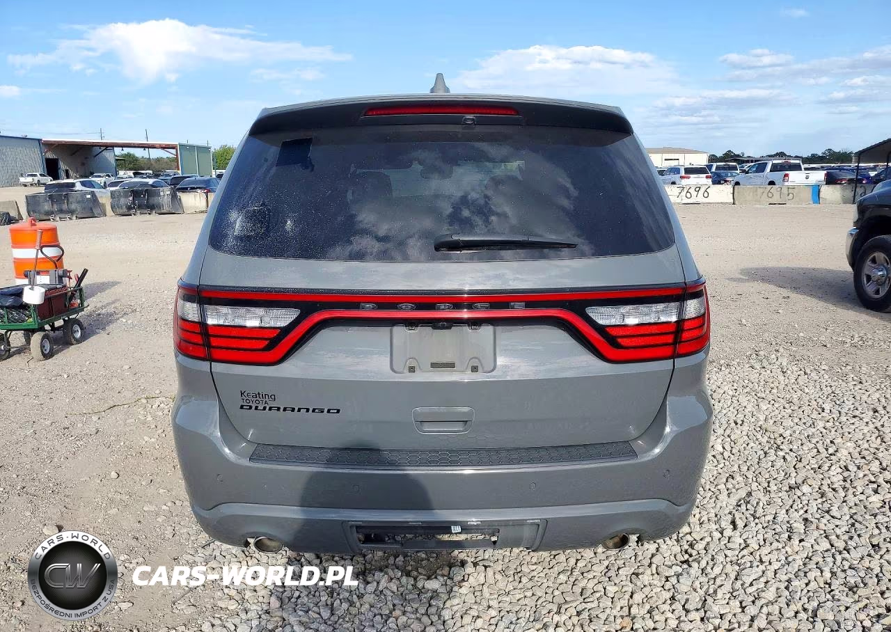2022 Dodge Durango Sxt VIN:1C4RDHAG4NC159602 - 6