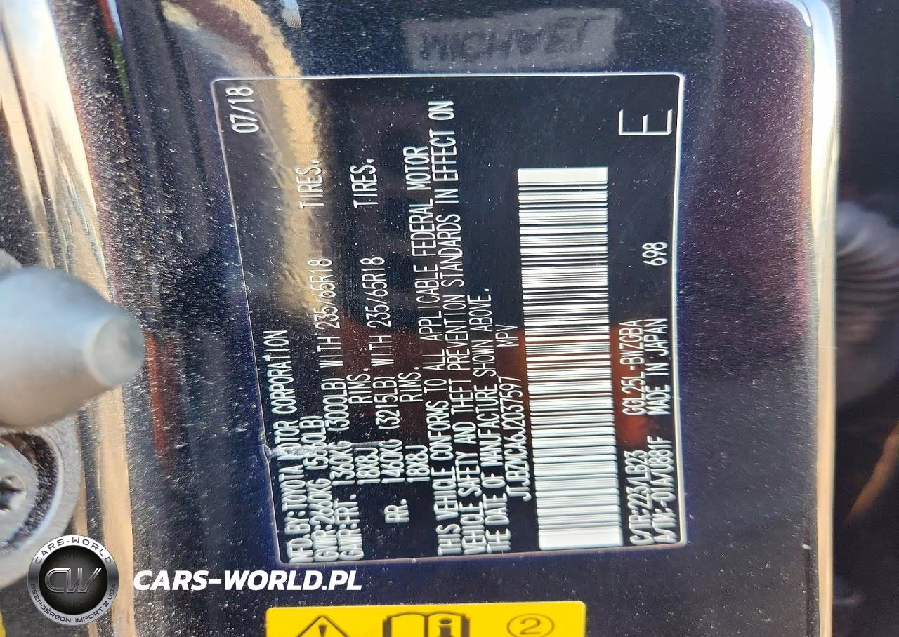 2018 Lexus Rx 350 Base VIN:JTJBZMCA6J2037597 - 13