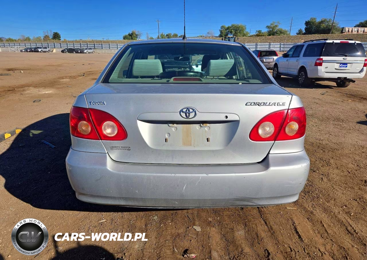 2007 Toyota Corolla Le VIN:JTDBR32E970103825 - 6
