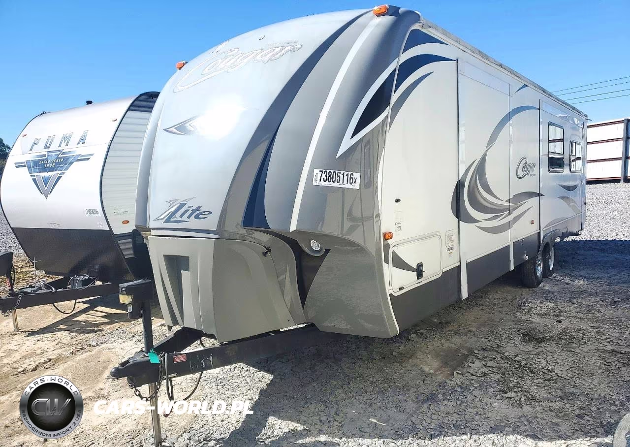 2013 Cougar Travel Trlr VIN:4YDT30R24DV507689 - 2