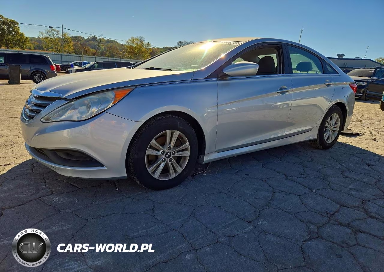 2014 Hyundai Sonata Gls VIN:5NPEB4AC2EH883609 - 1