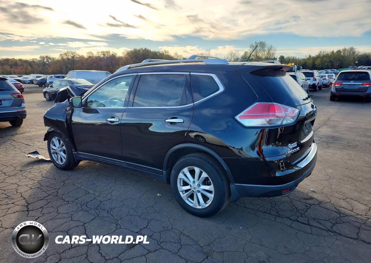 2015 Nissan Rogue Sv VIN:KNMAT2MV3FP558065 - 2