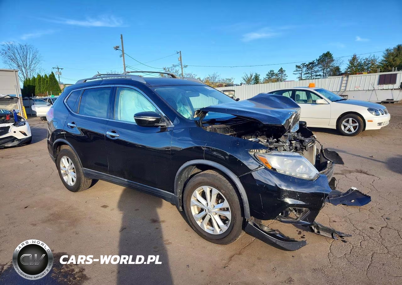2015 Nissan Rogue Sv VIN:KNMAT2MV3FP558065 - 4