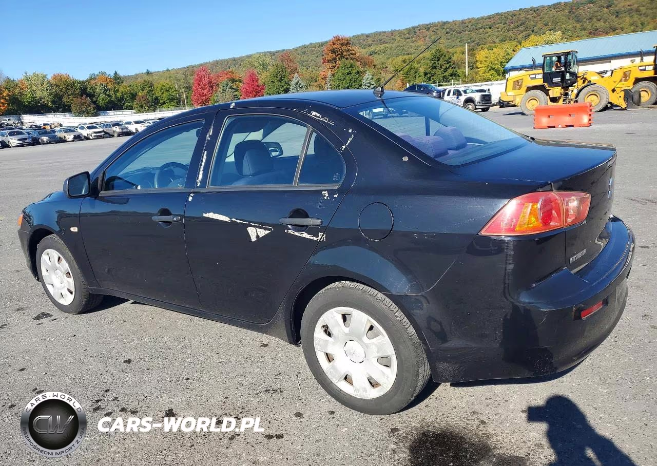 2009 Mitsubishi Lancer De VIN:JA3AU16U99U038775 - 2