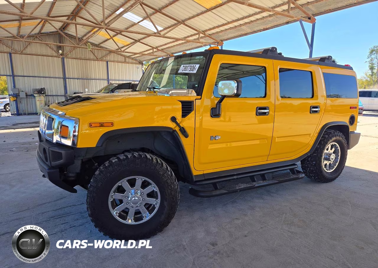 2003 Hummer H2 VIN:5GRGN23U53H137675 - 1
