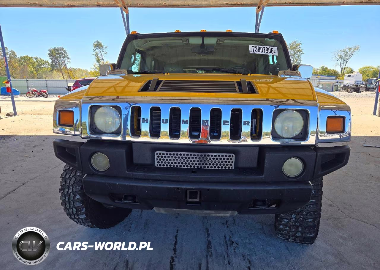 2003 Hummer H2 VIN:5GRGN23U53H137675 - 5