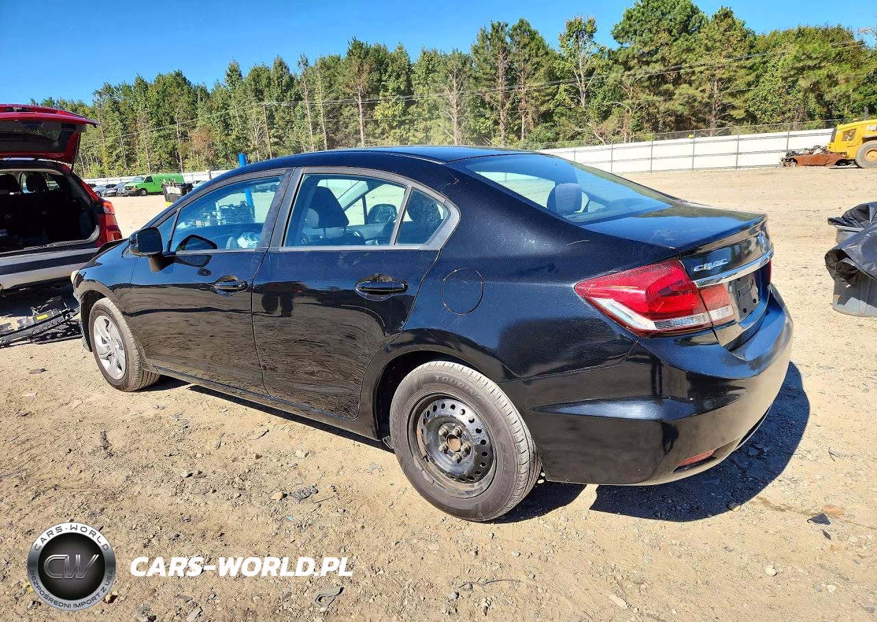 2013 Honda Civic Lx VIN:19XFB2F52DE205352 - 2