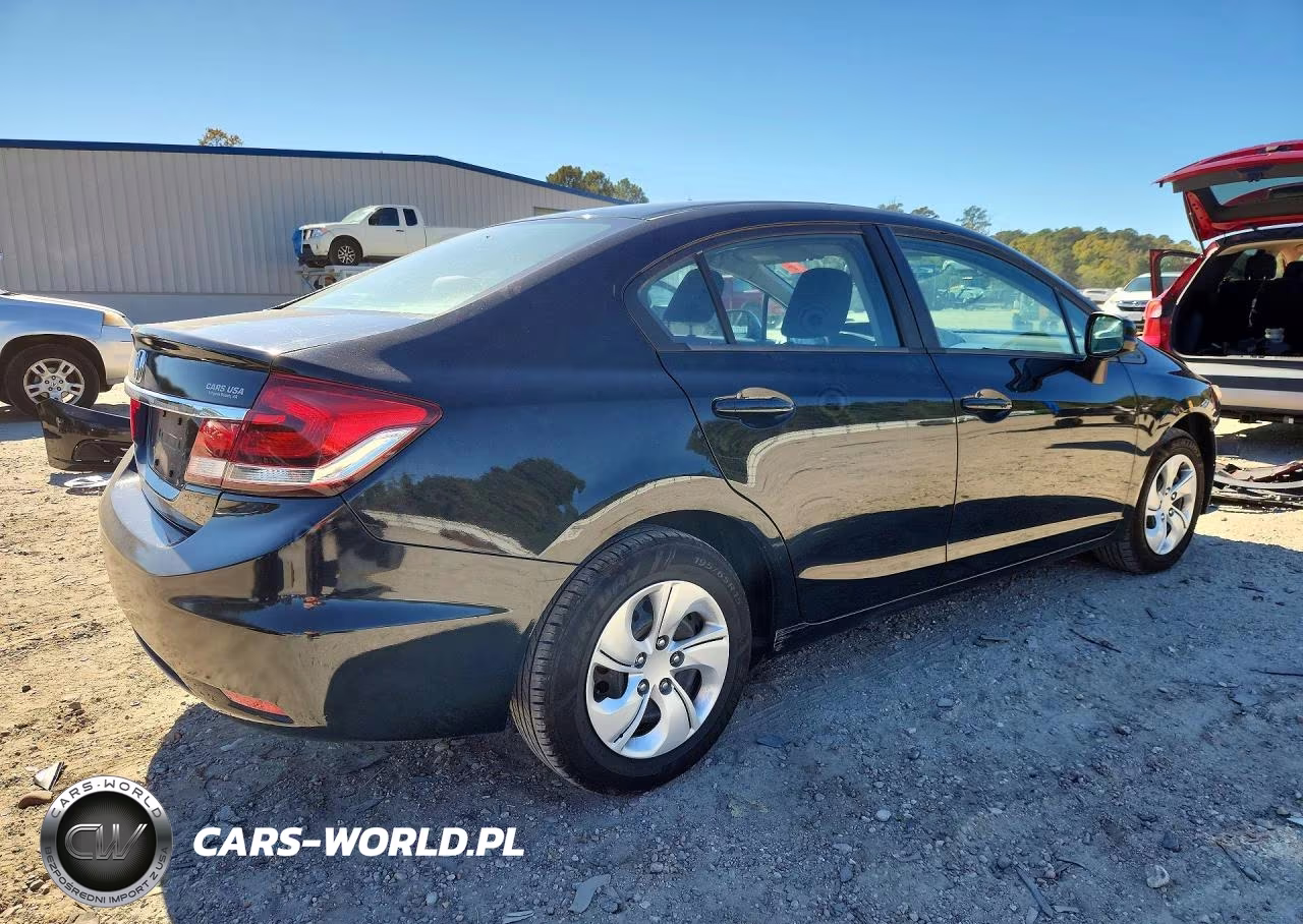 2013 Honda Civic Lx VIN:19XFB2F52DE205352 - 3