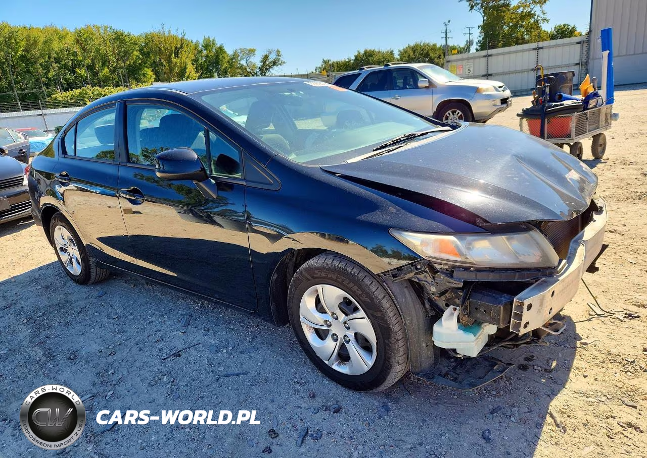2013 Honda Civic Lx VIN:19XFB2F52DE205352 - 4