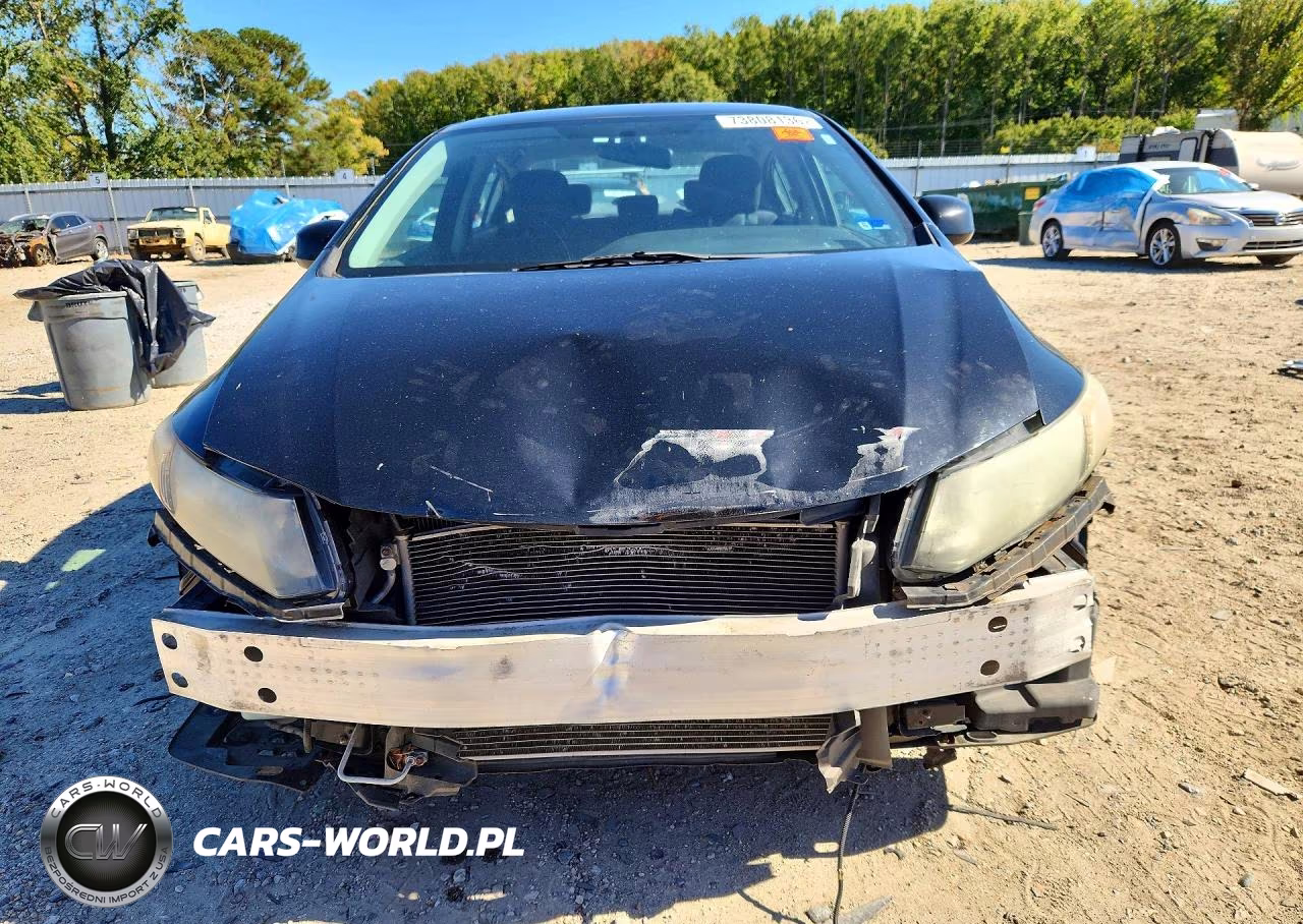 2013 Honda Civic Lx VIN:19XFB2F52DE205352 - 5