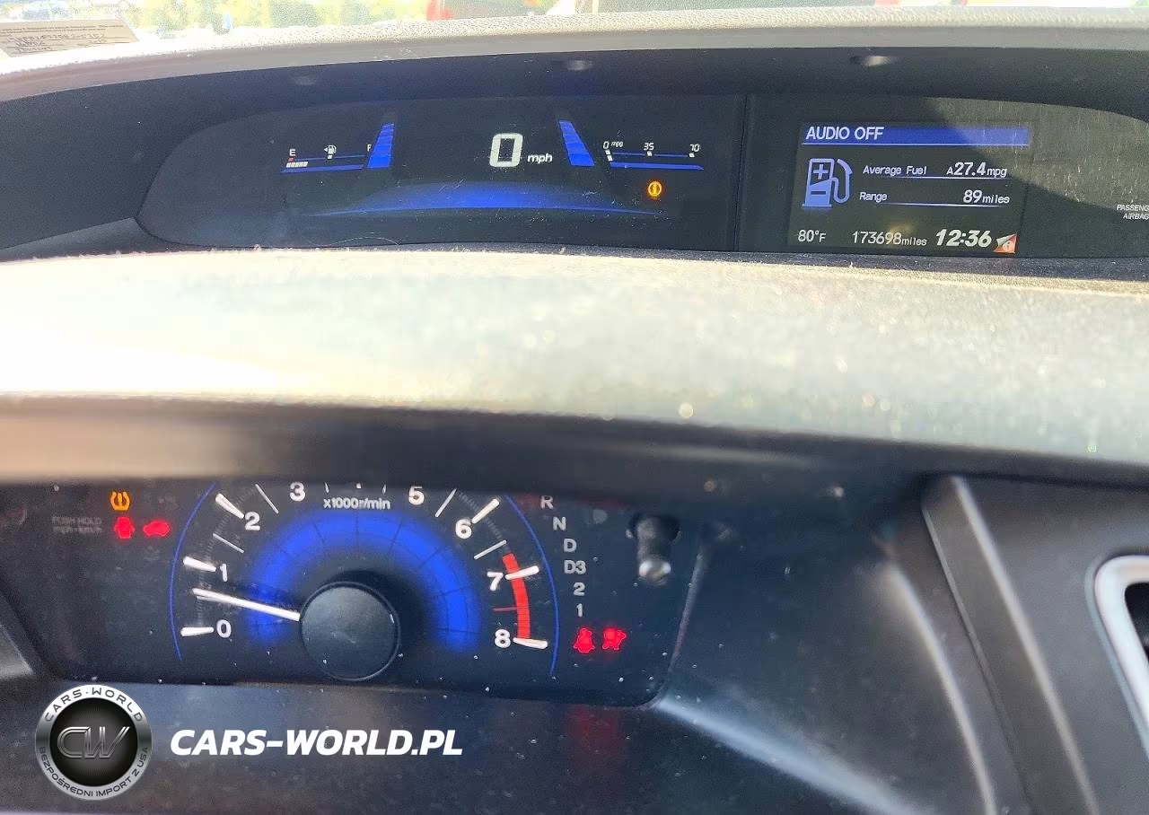 2013 Honda Civic Lx VIN:19XFB2F52DE205352 - 9