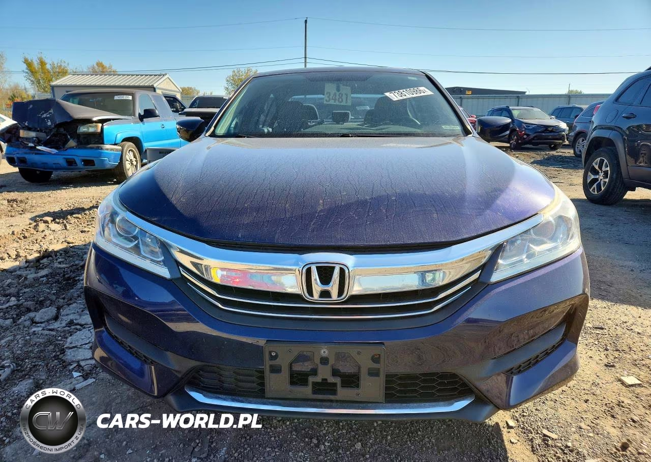2016 Honda Accord Lx VIN:1HGCR2F34GA068257 - 5