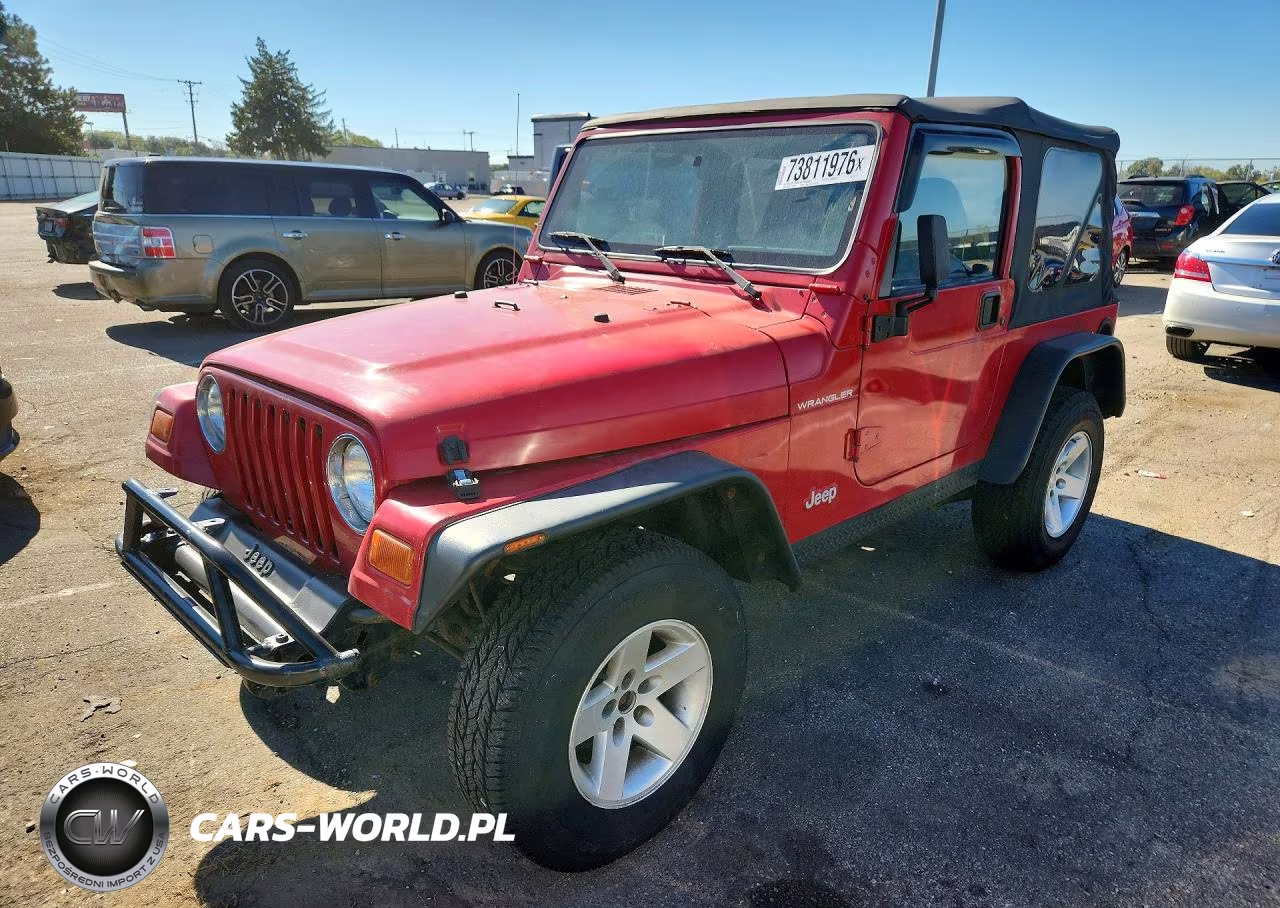 2002 Jeep Wrangler - Tj Se VIN:1J4FA29P92P751878 - 1