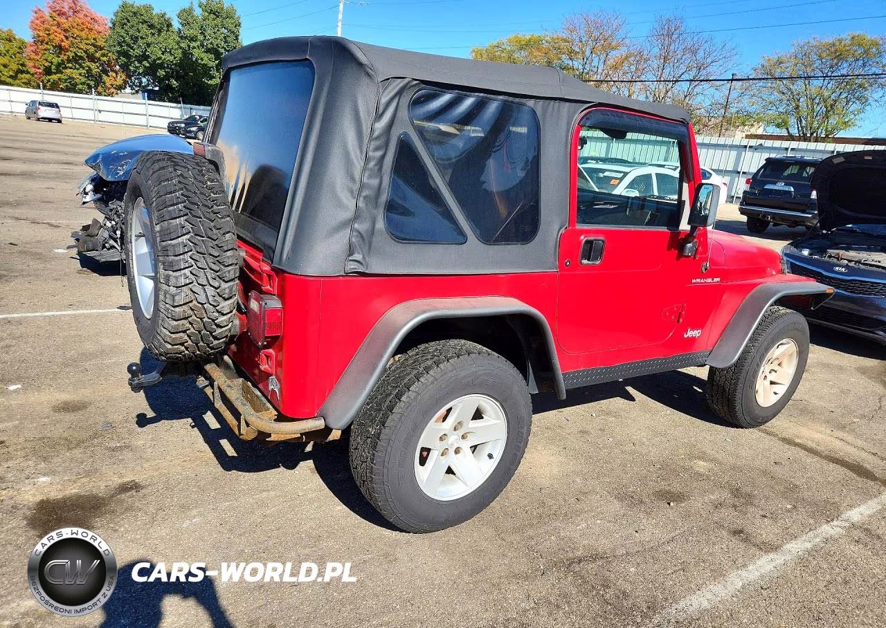 2002 Jeep Wrangler - Tj Se VIN:1J4FA29P92P751878 - 3