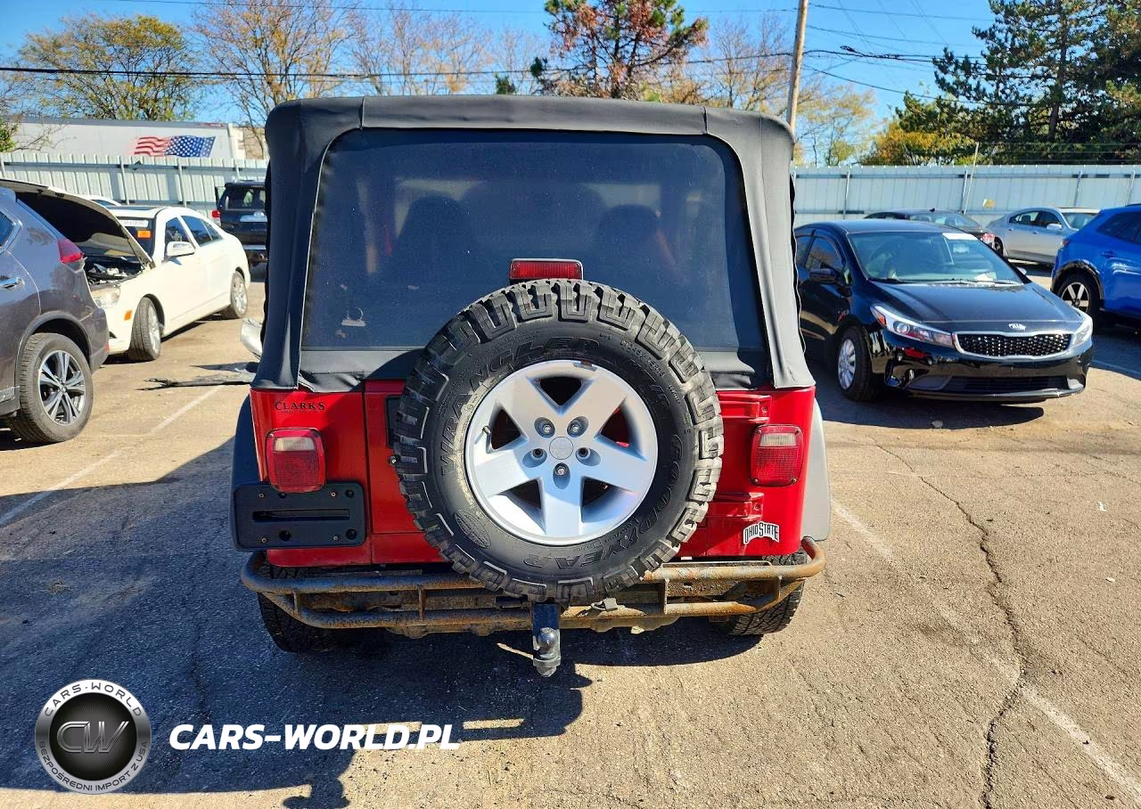 2002 Jeep Wrangler - Tj Se VIN:1J4FA29P92P751878 - 6