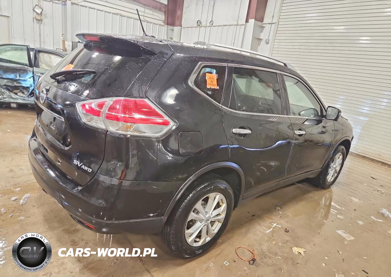 2016 Nissan Rogue Sv VIN:KNMAT2MV4GP636077 - 3