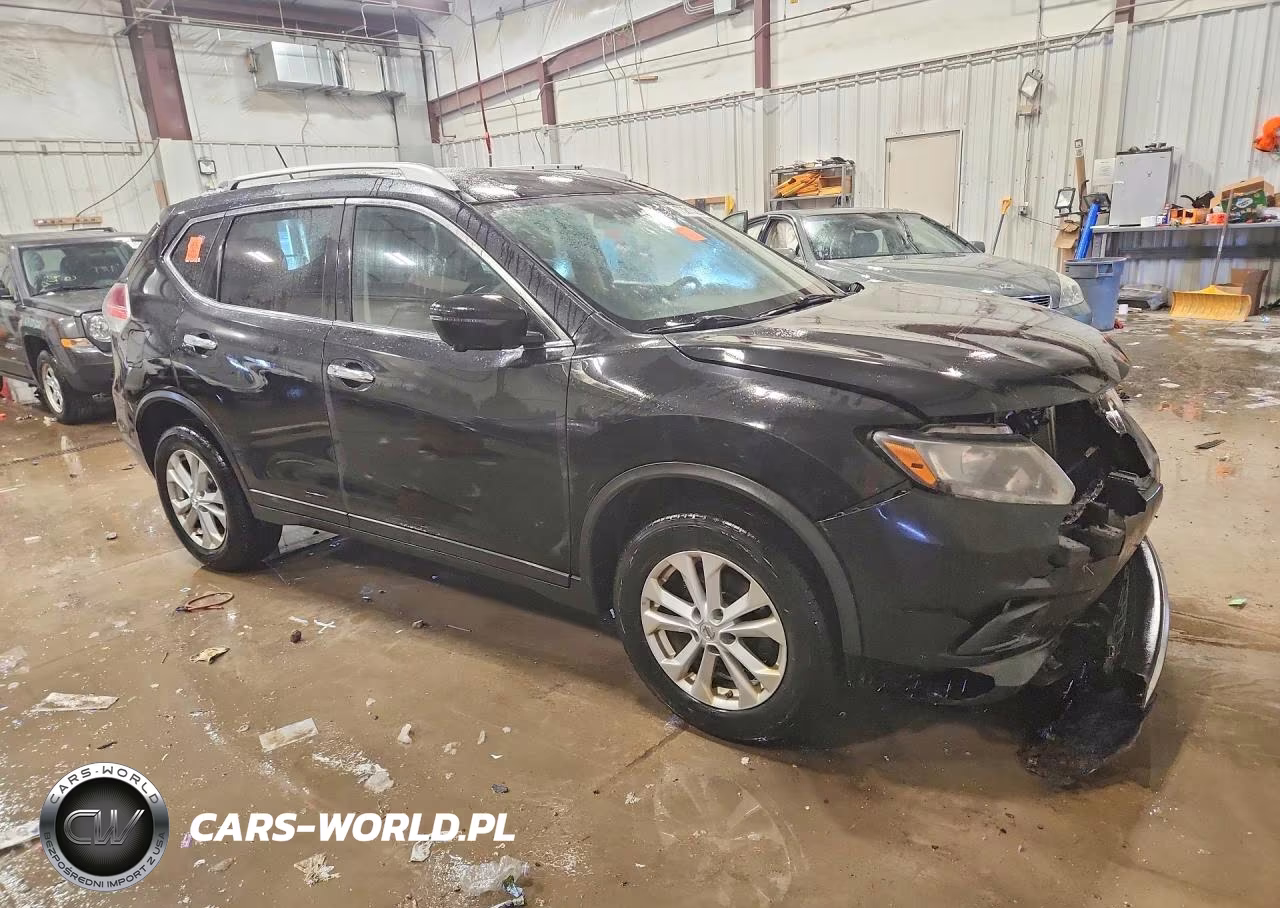 2016 Nissan Rogue Sv VIN:KNMAT2MV4GP636077 - 4