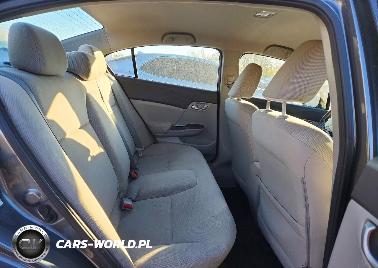 2012 Honda Civic Lx VIN:19XFB2F55CE100335 - 10