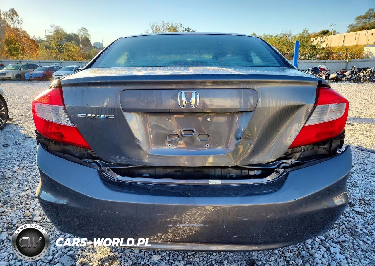 2012 Honda Civic Lx VIN:19XFB2F55CE100335 - 6