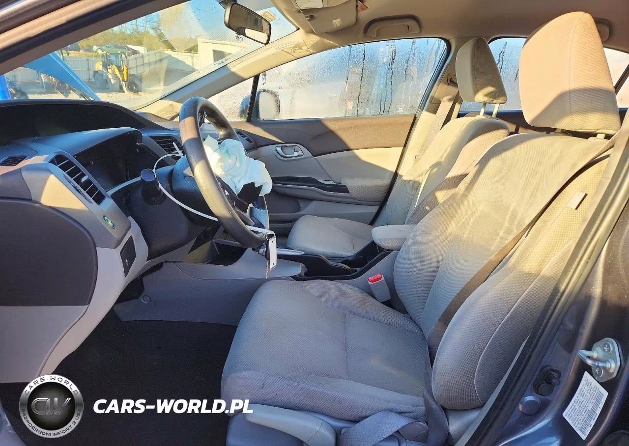 2012 Honda Civic Lx VIN:19XFB2F55CE100335 - 7