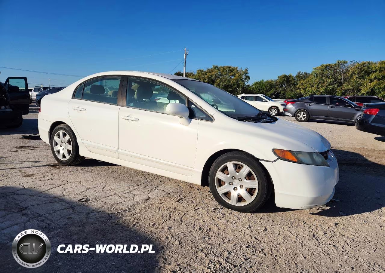 2007 Honda Civic Lx VIN:1HGFA16547L040110 - 4