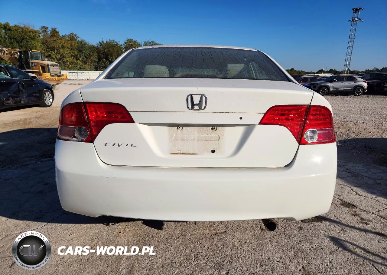 2007 Honda Civic Lx VIN:1HGFA16547L040110 - 6