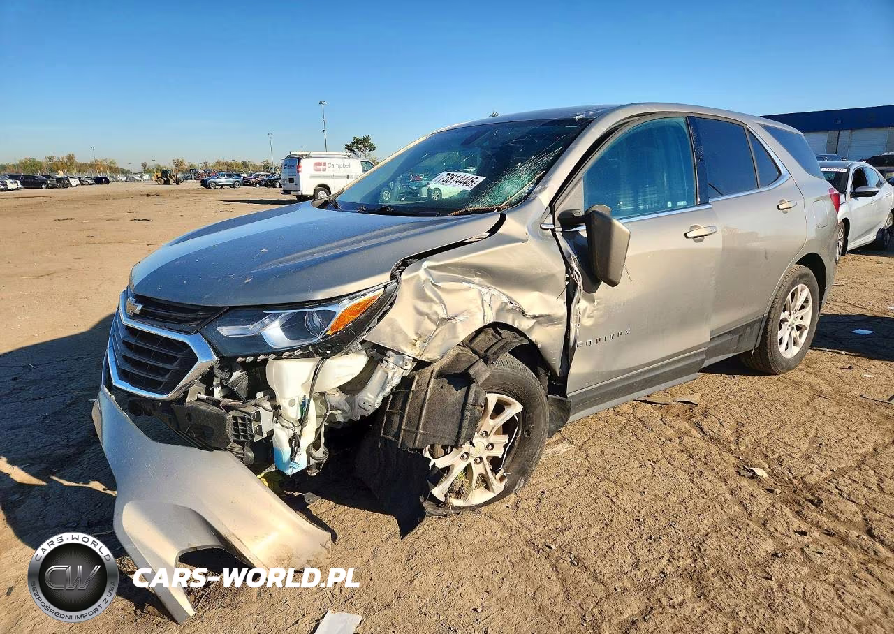 2018 Chevrolet Equinox Lt VIN:3GNAXJEV5JS637395 - 1