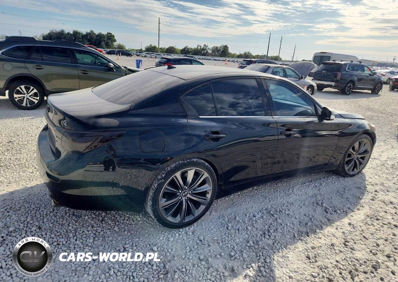 2016 Infiniti Q50 Red Sport 400 VIN:JN1FV7AP4GM421340 - 3