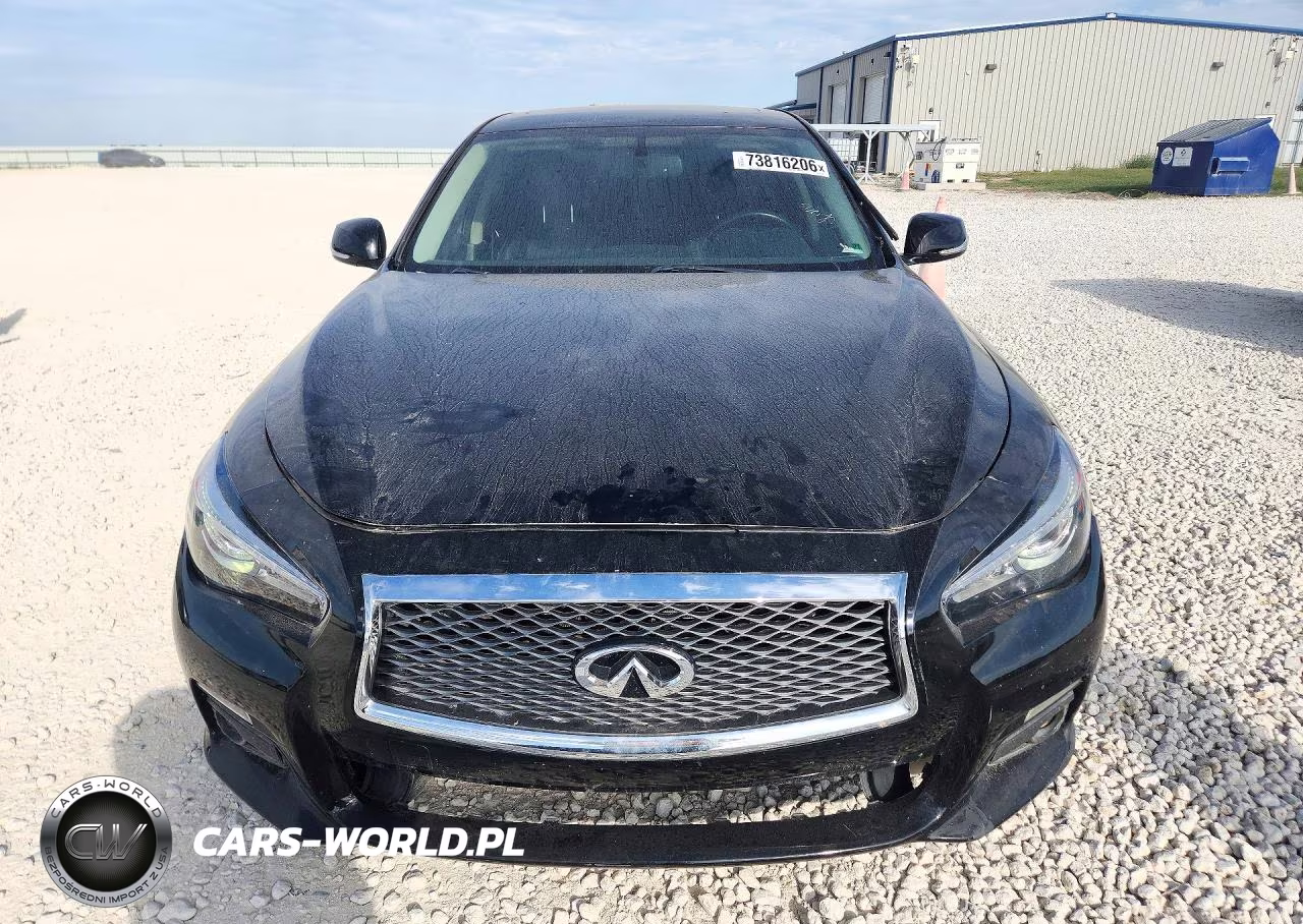 2016 Infiniti Q50 Red Sport 400 VIN:JN1FV7AP4GM421340 - 5