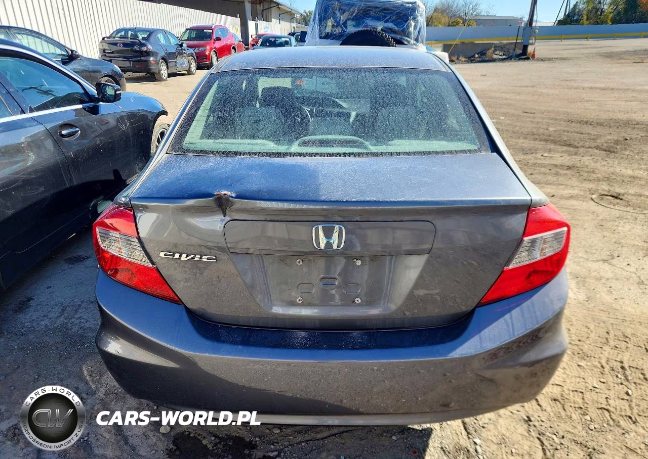 2012 Honda Civic Lx VIN:19XFB2F55CE310319 - 6