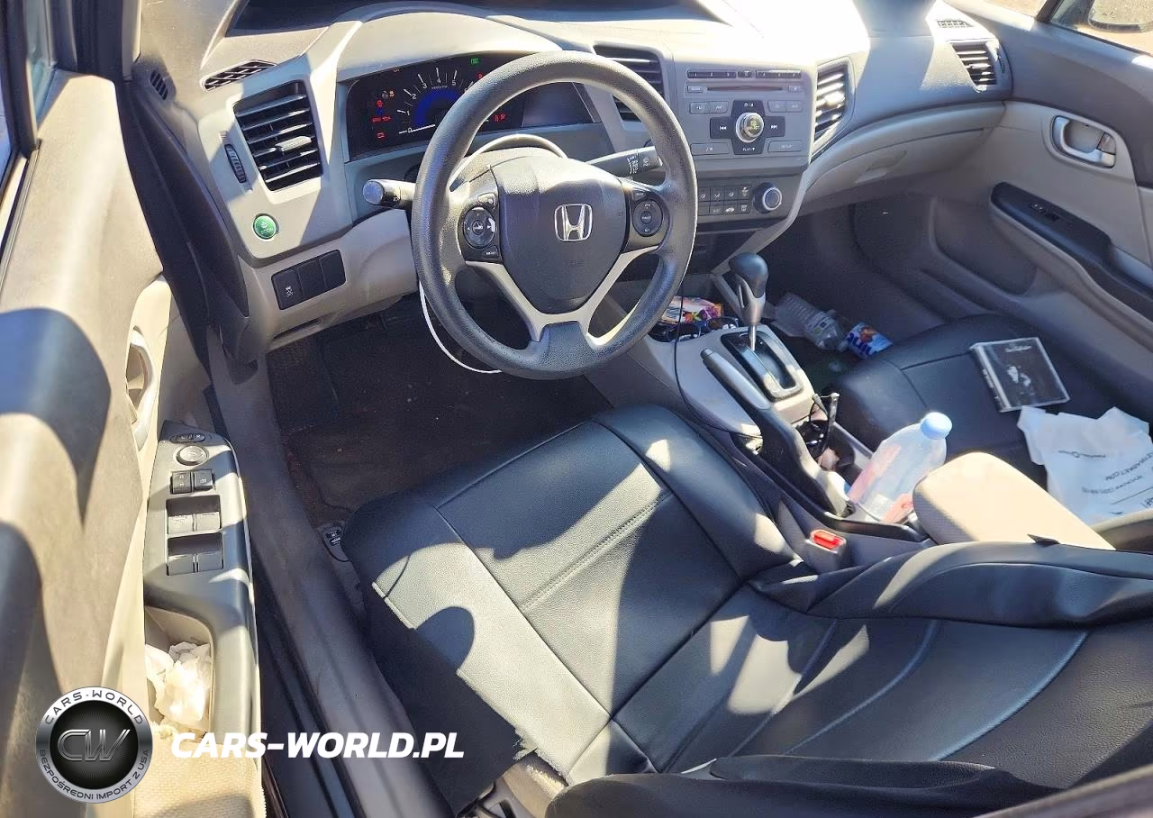 2012 Honda Civic Lx VIN:19XFB2F55CE310319 - 8