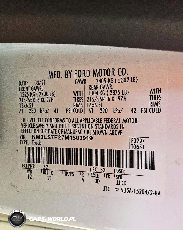 2021 Ford Transit Connect Xl VIN:NM0LS7E27M1503919 - 13