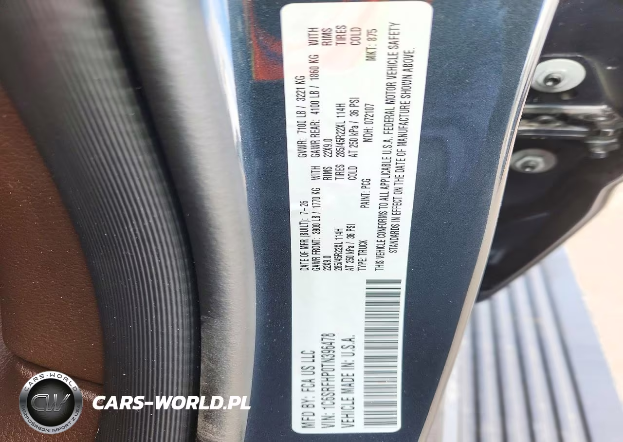 2026 Ram 1500 Limited VIN:1C6SRFHP0TN396478 - 12