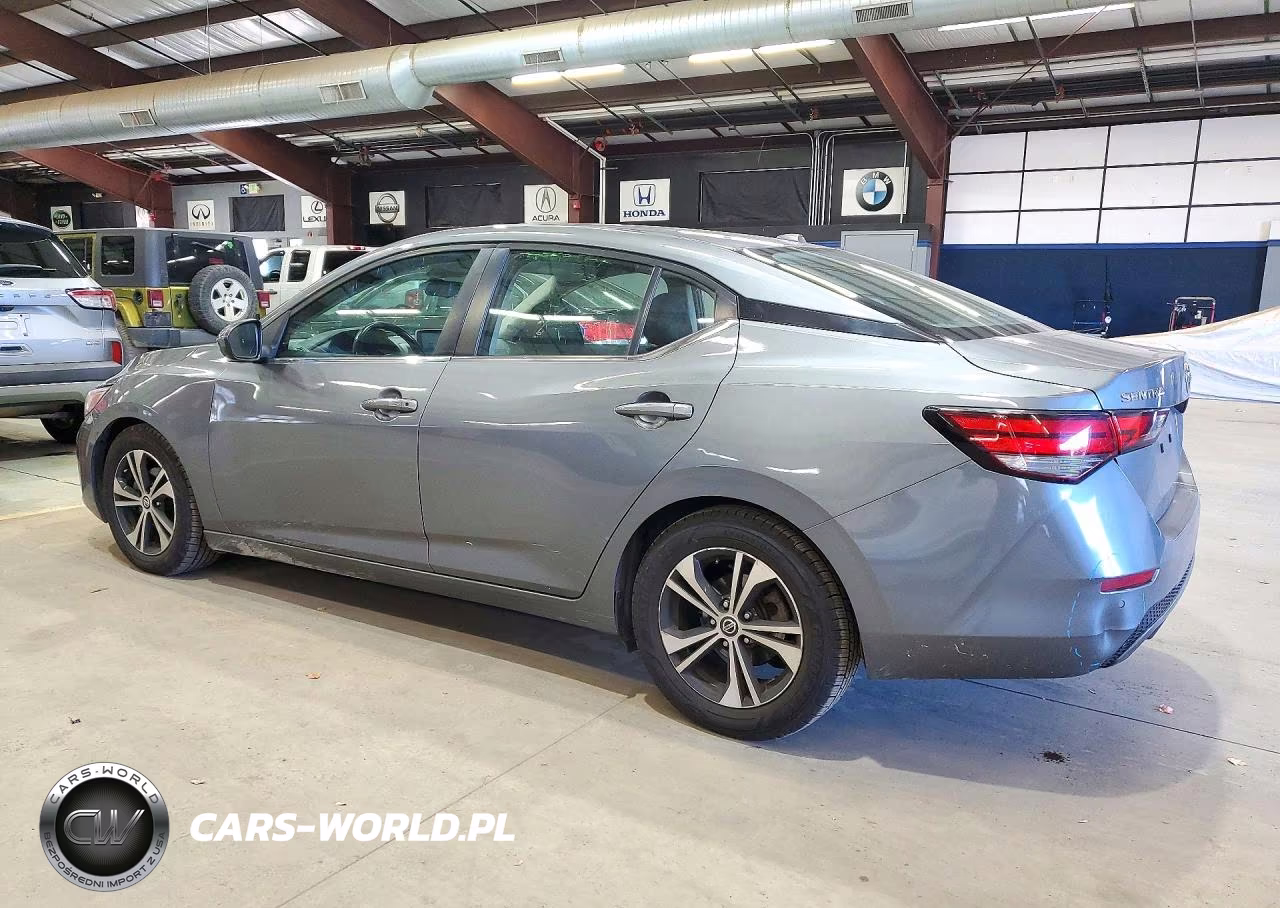 2021 Nissan Sentra Sv VIN:3N1AB8CV0MY220841 - 2