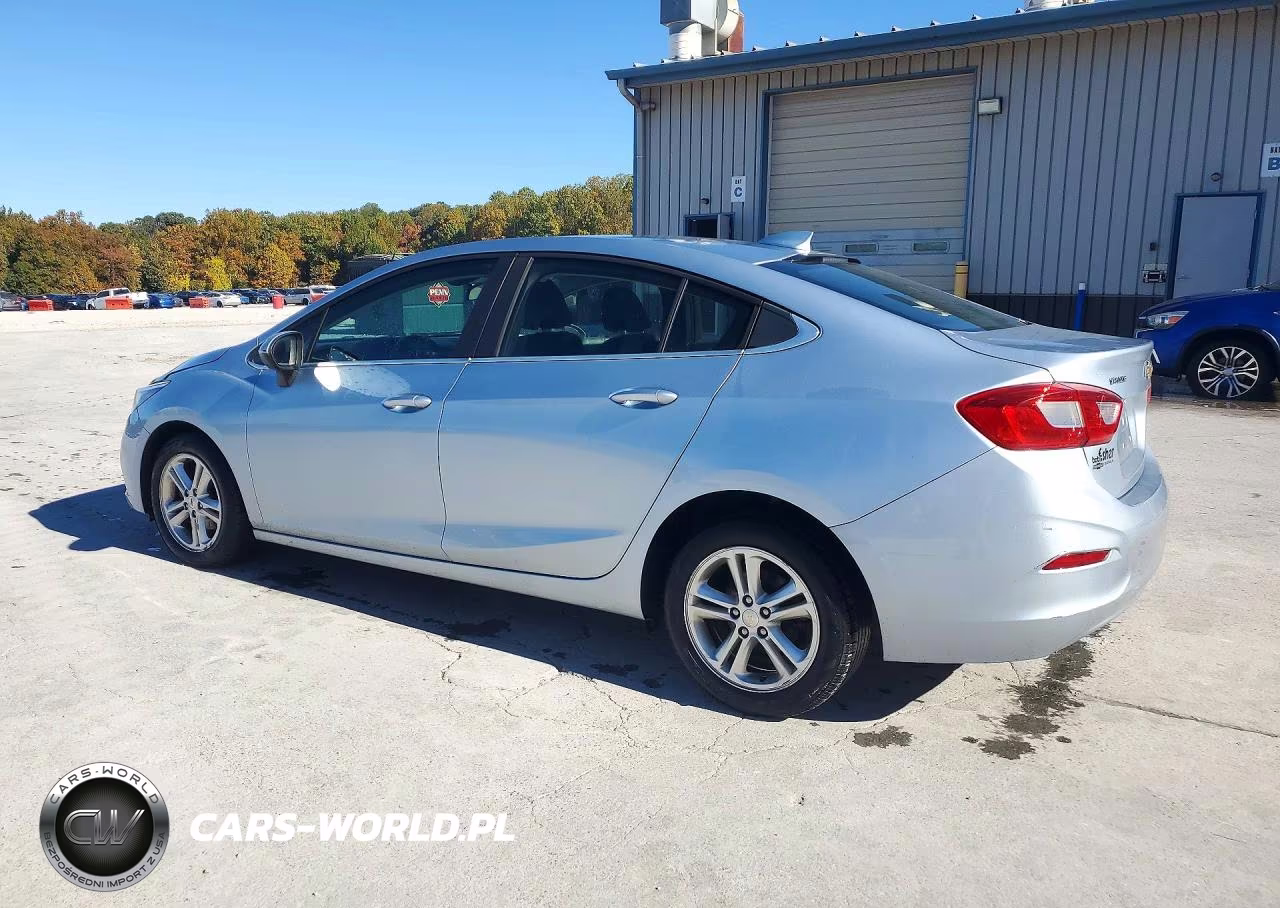 2017 Chevrolet Cruze Lt VIN:1G1BE5SMXH7189551 - 2