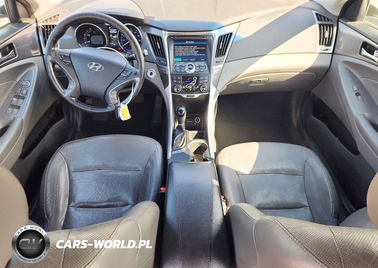 2013 Hyundai Sonata Hybrid VIN:KMHEC4A43DA070710 - 8