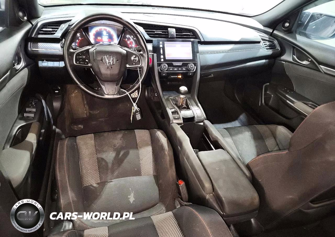 2017 Honda Civic Si VIN:2HGFC1E56HH704482 - 8