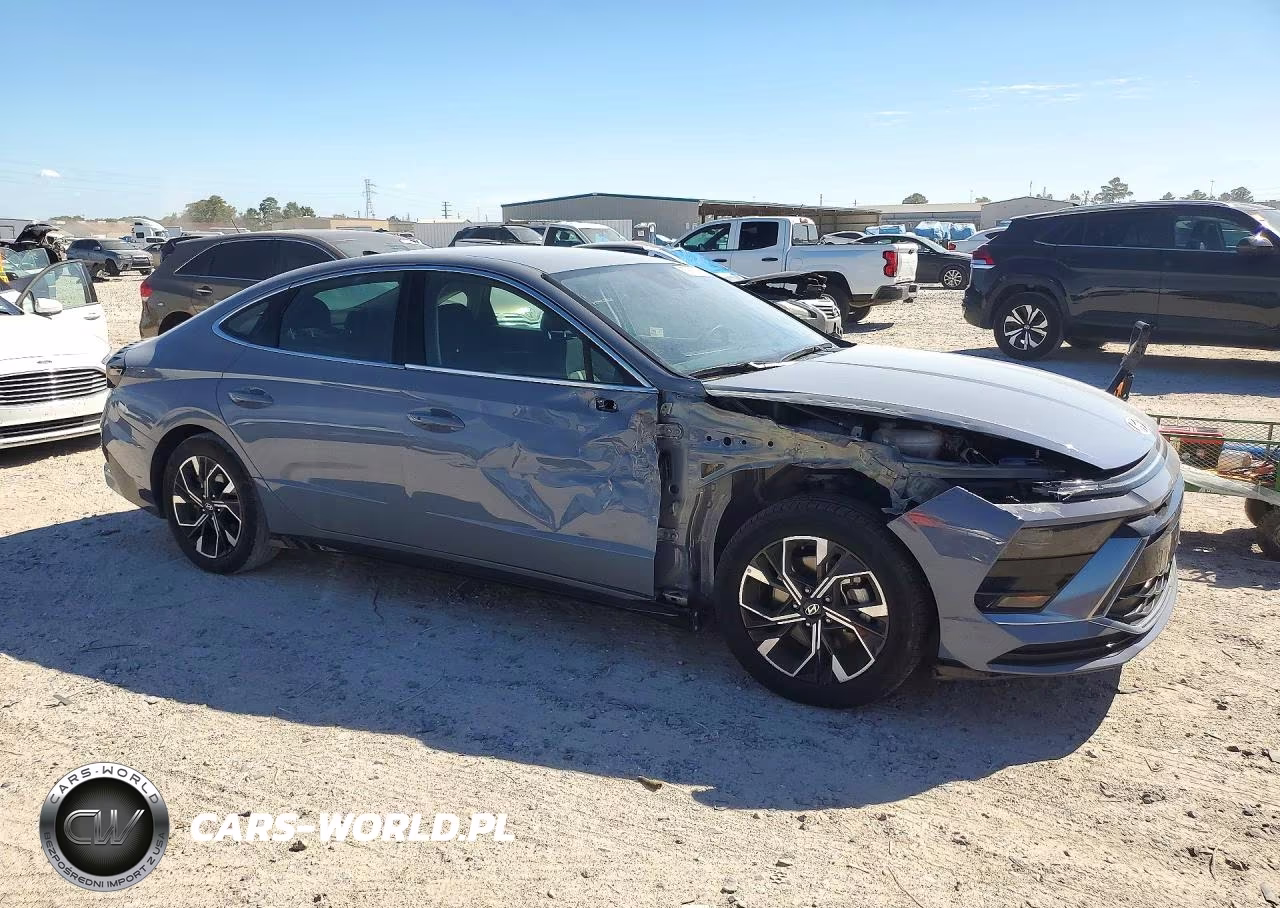 2025 Hyundai Sonata Sel VIN:KMHL64JA1SA446824 - 4