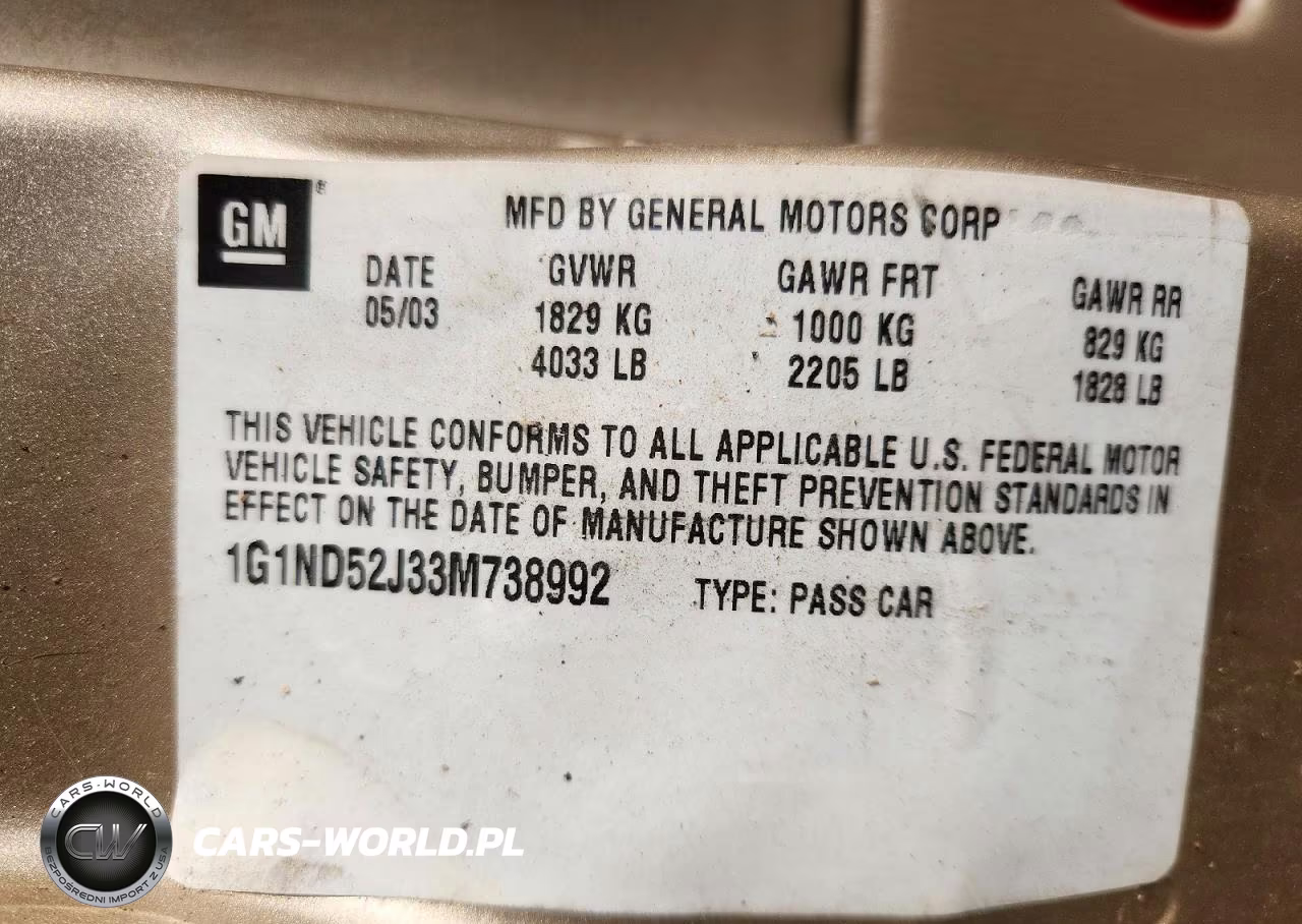 2003 Chevrolet Malibu VIN:1G1ND52J33M738992 - 12