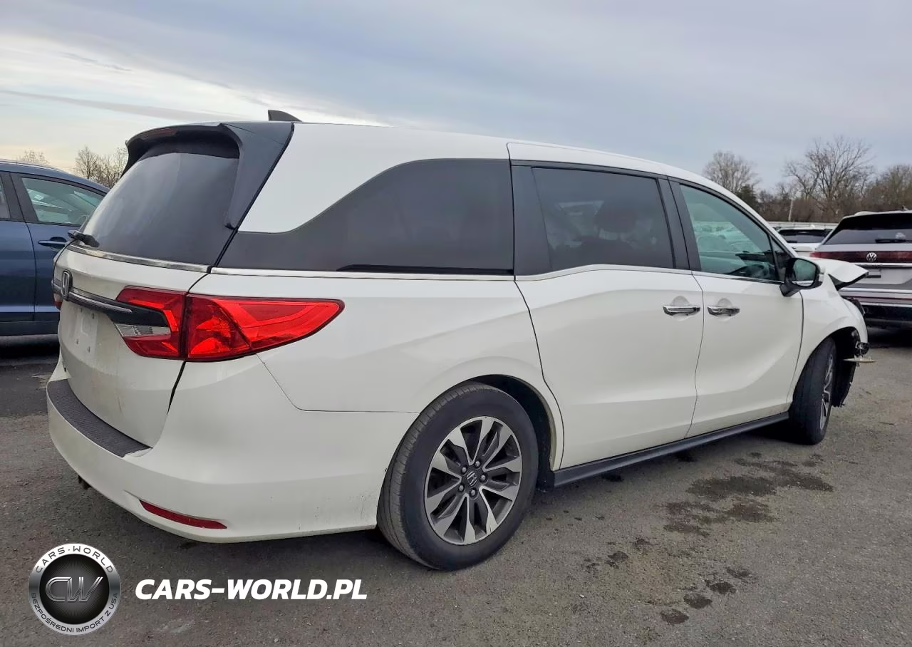2022 Honda Odyssey Exl VIN:5FNRL6H78NB032562 - 3