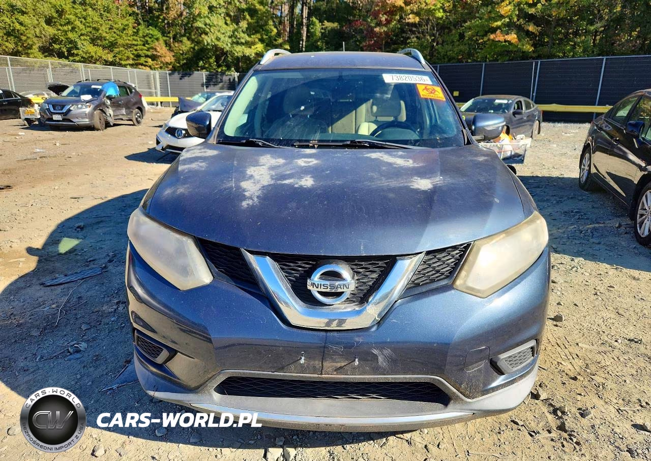 2016 Nissan Rogue S VIN:KNMAT2MT3GP658389 - 5