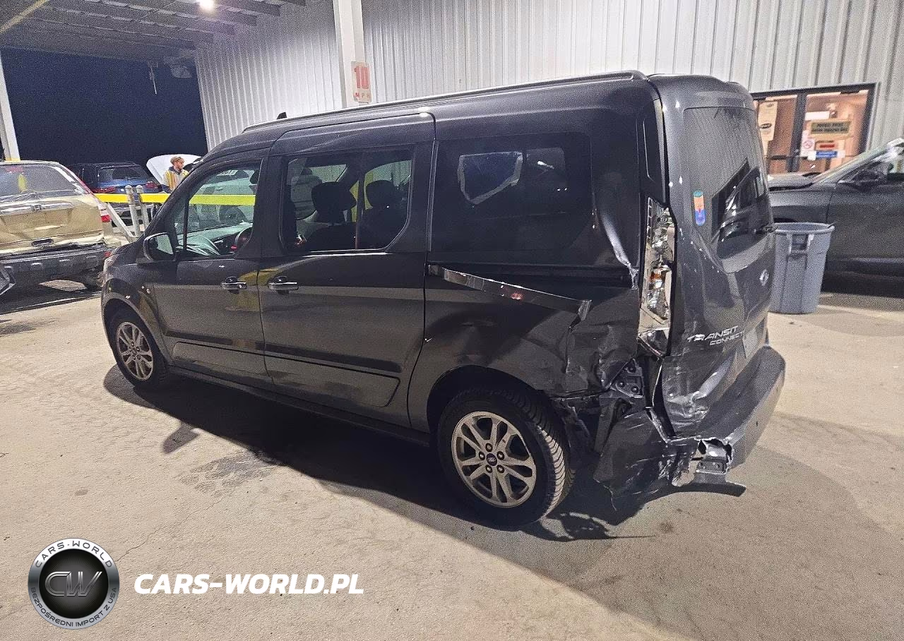2021 Ford Transit Connect Xlt Delivery Van VIN:NM0GE9F27M1491192 - 2