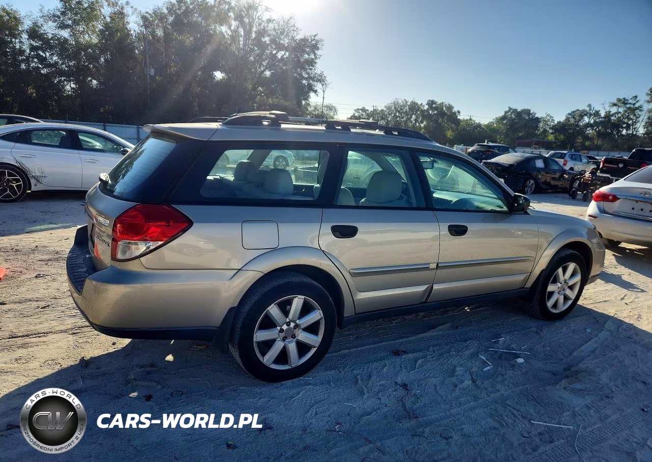 2008 Subaru Outback 2.5I VIN:4S4BP61C287348400 - 3
