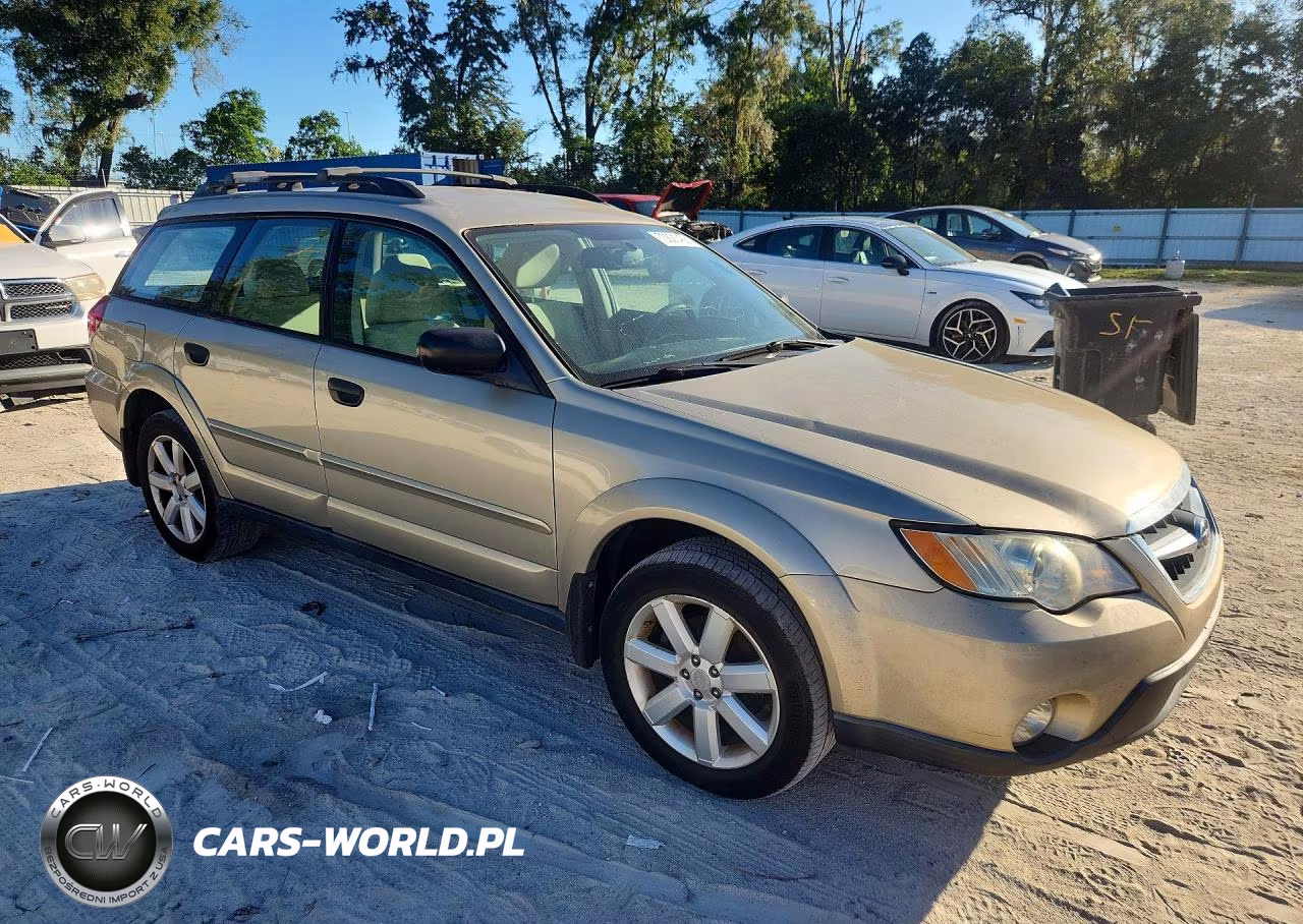 2008 Subaru Outback 2.5I VIN:4S4BP61C287348400 - 4