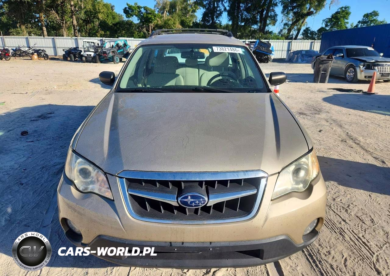 2008 Subaru Outback 2.5I VIN:4S4BP61C287348400 - 5