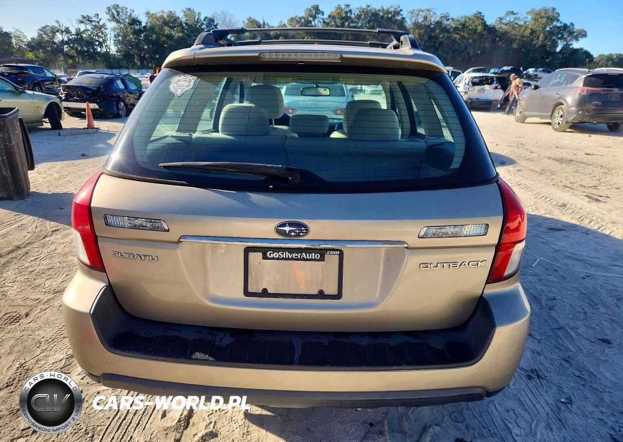 2008 Subaru Outback 2.5I VIN:4S4BP61C287348400 - 6
