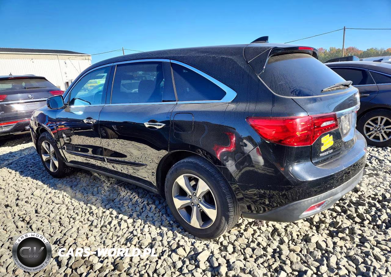 2014 Acura Mdx VIN:5FRYD4H28EB033548 - 2